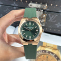 Vacheron Constantin Watch 4500V Green Dial Rubber Strap 41mm