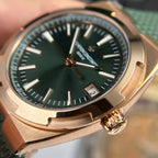 Vacheron Constantin Watch 4500V Green Dial Rubber Strap 41mm