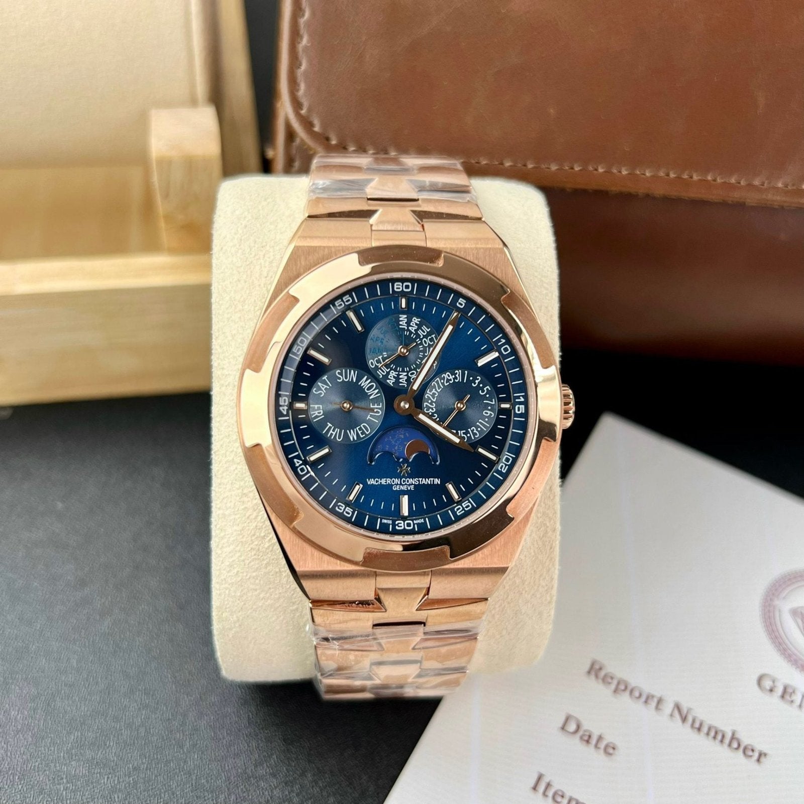 Vacheron Constantin Best Watch Overseas 5500V Dial Blue 42.5mm
