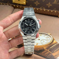 Vacheron Constantin Watch Dual Time 47450 Black Dial 42mm
