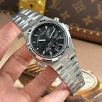 Vacheron Constantin Watch Dual Time 47450 Black Dial 42mm