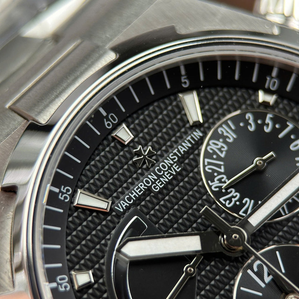 Vacheron Constantin Watch Dual Time 47450 Black Dial 42mm