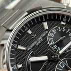 Vacheron Constantin Watch Dual Time 47450 Black Dial 42mm