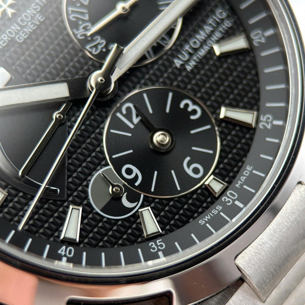 Vacheron Constantin Watch Dual Time 47450 Black Dial 42mm