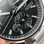 Vacheron Constantin Watch Dual Time 47450 Black Dial 42mm