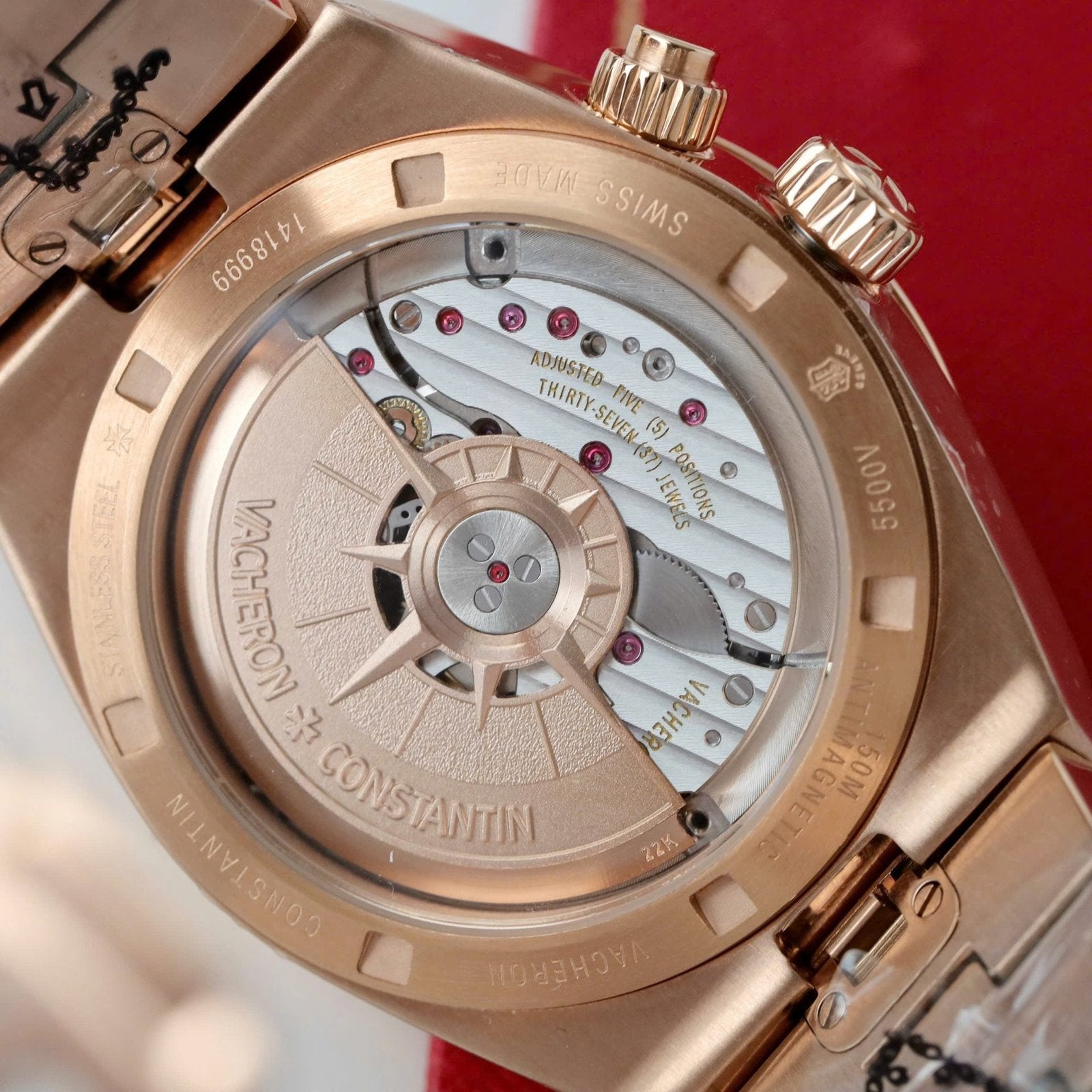 Vacheron Constantin Watch Dual Time 7920V White Dial 41mm