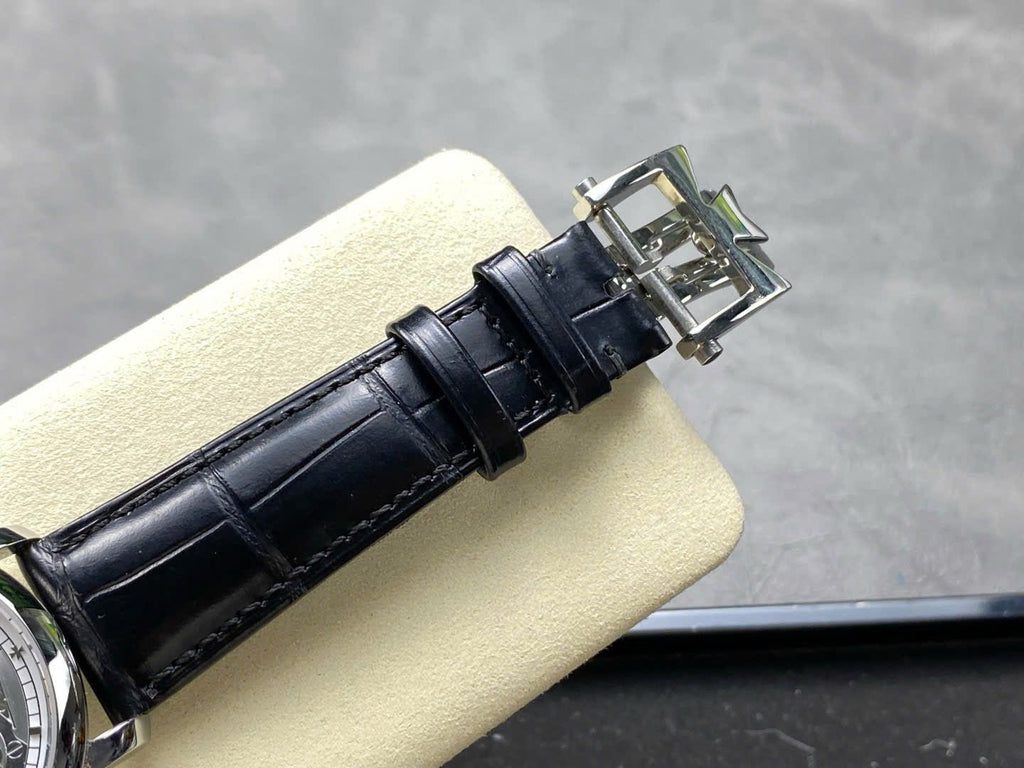Vacheron Constantin Traditionnelle 43175 Watch Mens Leather Strap 41mm