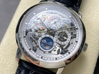 Vacheron Constantin Traditionnelle 43175 Watch Mens Leather Strap 41mm