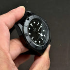 Tudor Black Bay Black Ceramic M79210CNU  Watch Leather Strap 41mm