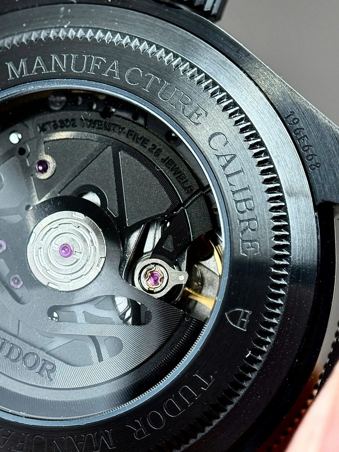 Tudor Black Bay Black Ceramic M79210CNU  Watch Blue Dial 41mm
