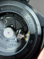 Tudor Black Bay Black Ceramic M79210CNU  Watch Leather Strap 41mm