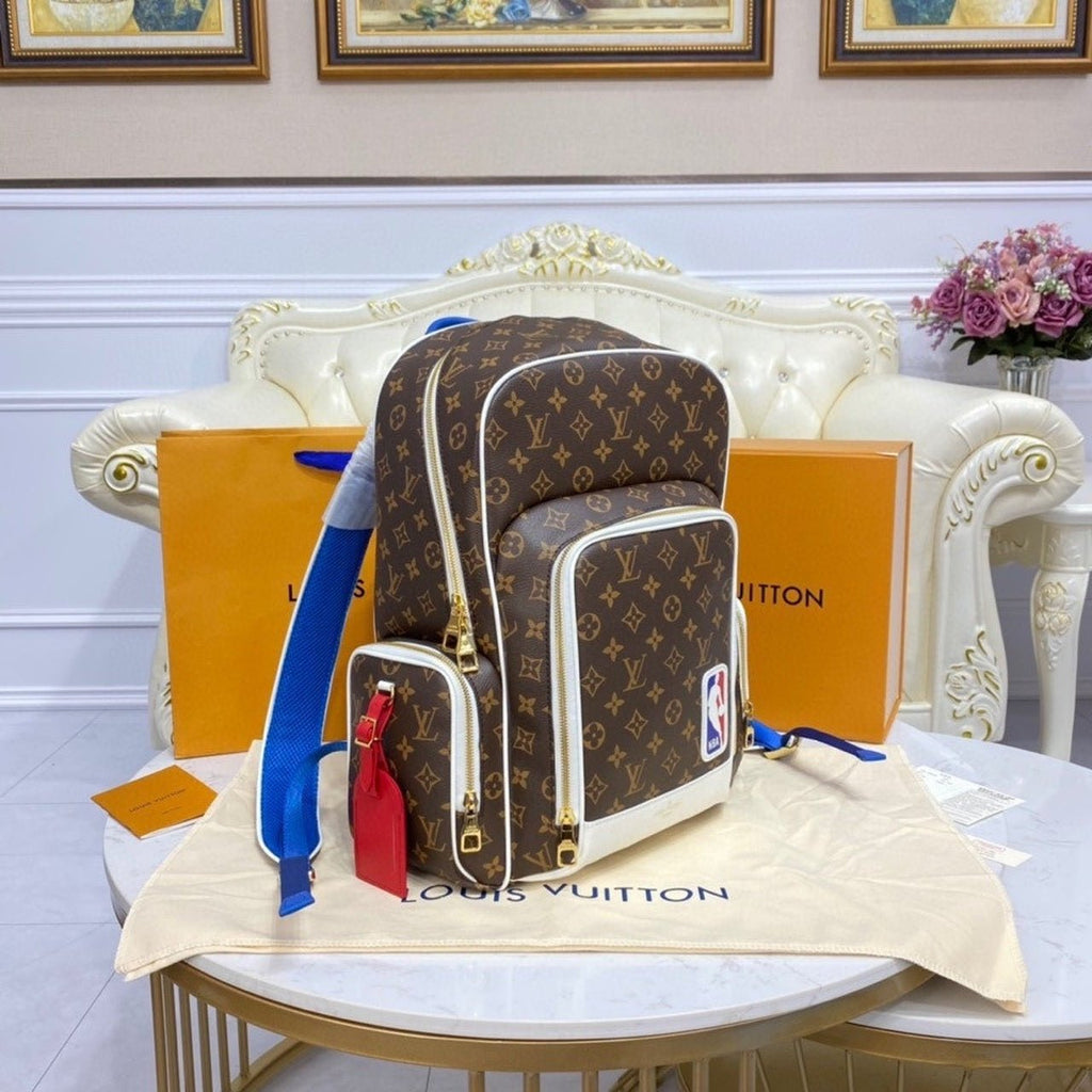 Louis Vuitton x NBA New Backpack 40cm Monogram Canvas Spring/Summer Collection M45581, Brown