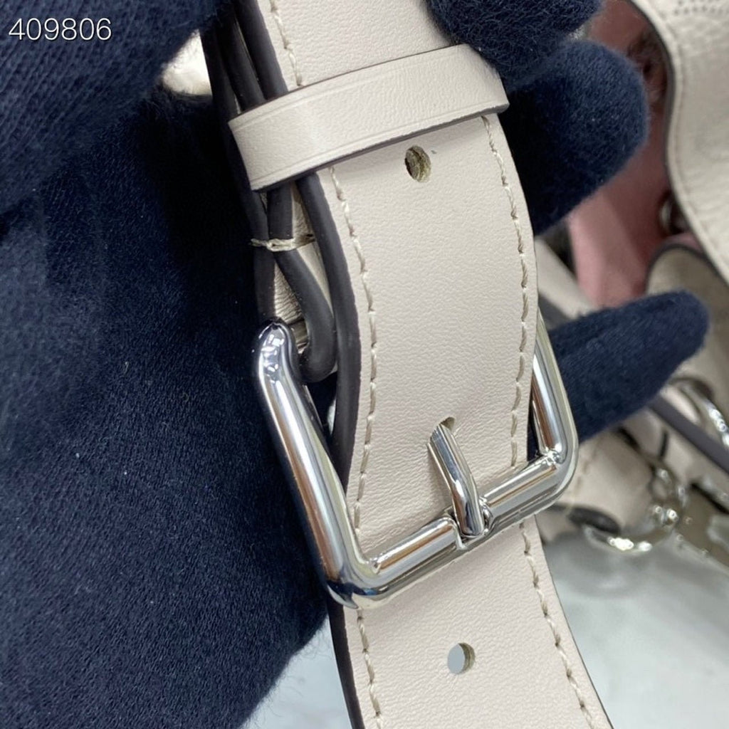 Louis Vuitton Muria Bag 22cm Mahina Calfskin Leather Spring/Summer Collection M57526 Mist