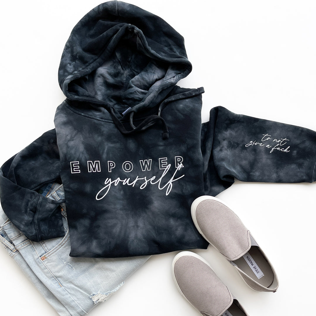 Empower Yourself Tie Dye Hoodie