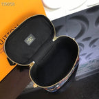 Louis Vuitton Vanity PM Bag 22cm Monogram Canvas Cruise Poker Collection M45163 Black/Multi