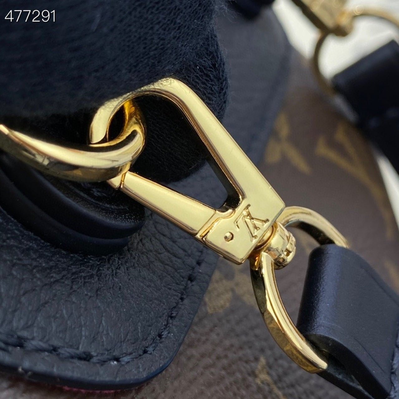 Louis Vuitton Montsouris BB Bag Monogram Canvas Spring/Summer Collection M44502 Brown/Black