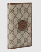 Gucci GG Passport Case With Interlocking G Beige 8.1 in/ 20.5 cm