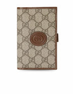 Gucci GG Passport Case With Interlocking G Beige 8.1 in/ 20.5 cm