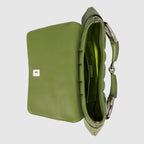 Gucci Horsebit Chain Medium Shoulder Bag Green For Women 15 Inches/ 38 Cm