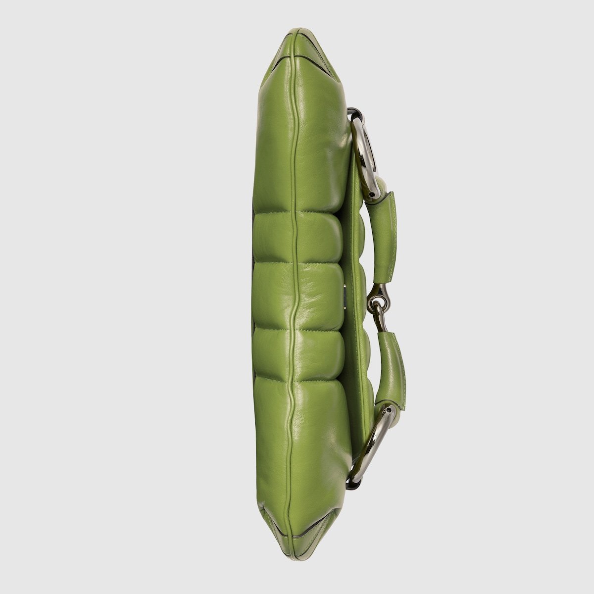 Gucci Horsebit Chain Medium Shoulder Bag Green For Women 15 Inches/ 38 Cm