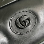 Gucci Shoulder Tonal Double G Bag Green Khaki/Black For Men 23.3cm/9.2in 725696 AABDH 3353 –