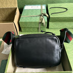 Gucci Shoulder Tonal Double G Bag Green Khaki/Black For Men 23.3cm/9.2in 725696 AABDH 3353 –