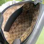 Gucci Shoulder Tonal Double G Bag Green Khaki/Black For Men 23.3cm/9.2in 725696 AABDH 3353 –