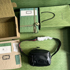 Gucci Shoulder Tonal Double G Bag Green Khaki/Black For Men 23.3cm/9.2in 725696 AABDH 3353 –