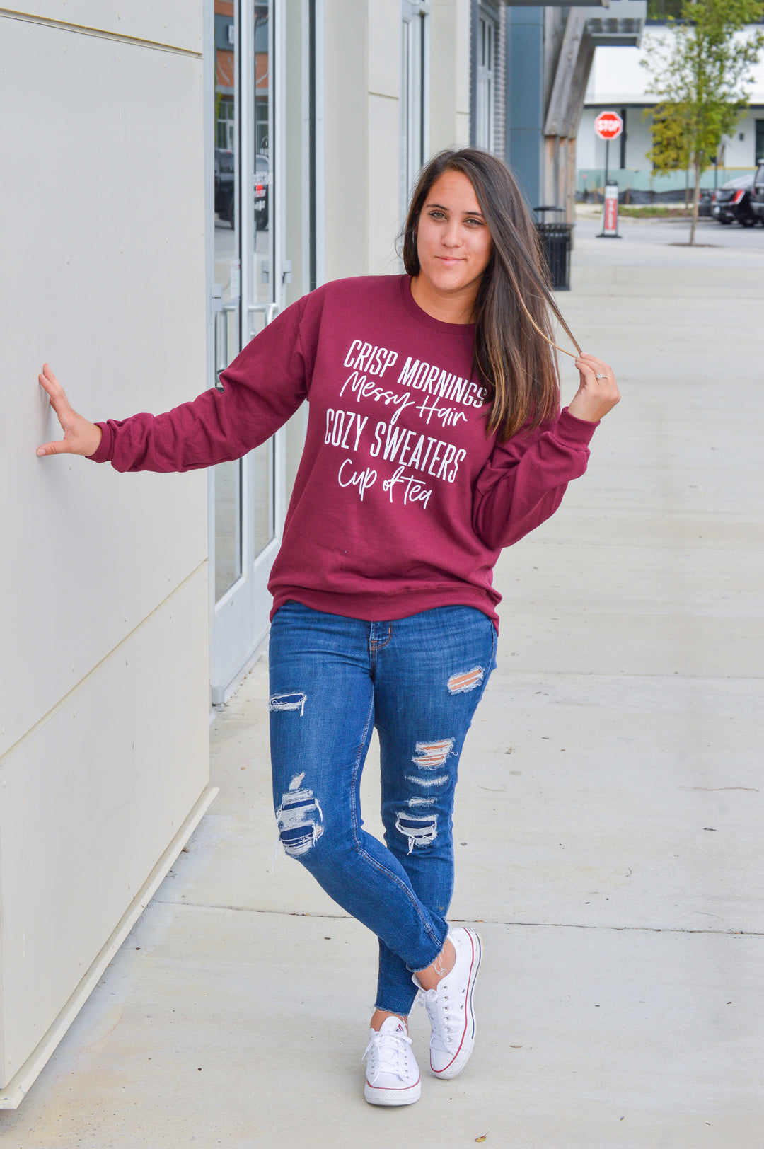 Crisp Mornings Fleece Pullover