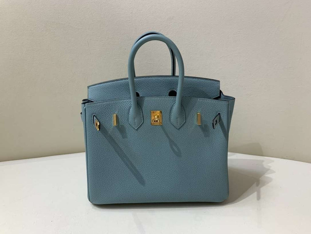 Hermes Birkin 25 Beton Togo Jade Green For Women 25cm / 9.8in