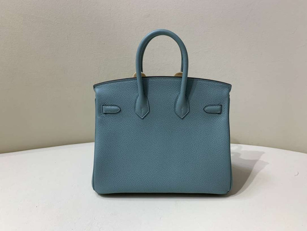 Hermes Birkin 25 Beton Togo Jade Green For Women 25cm / 9.8in