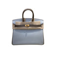 Hermes Birkin 25 Beton Togo Blue For Women 25cm / 9.8in