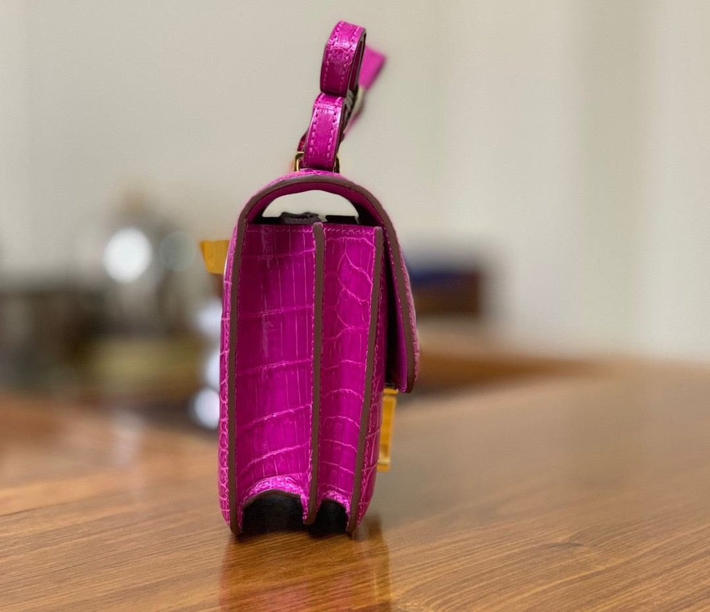 Hermes Constance Purple For Women 19cm/7.4in