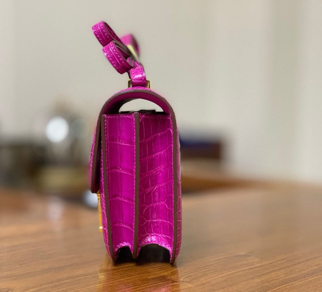 Hermes Constance Purple For Women 19cm/7.4in