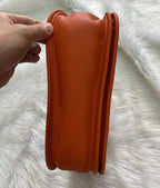 Hermes Evelyne III 29 Bag Orange With Silver-Toned Hardware For Women, Women’s Shoulder And Crossbody Bags 11.4in/29cm H056277CC9J