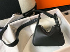 Hermes Lindy Mini Black For Women 19cm / 7.4in
