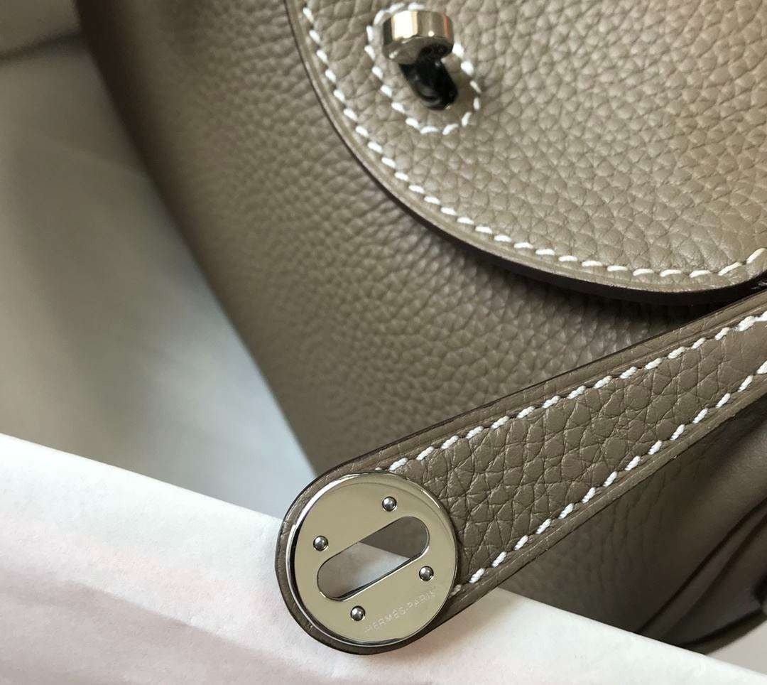 Hermes Lindy Mini Bag Brown For Women, Women’s Handbags, Shoulder And Crossbody Bags 7.5in/19cm
