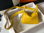 Hermes Lindy Mini Yellow For Women 19cm / 7.4in