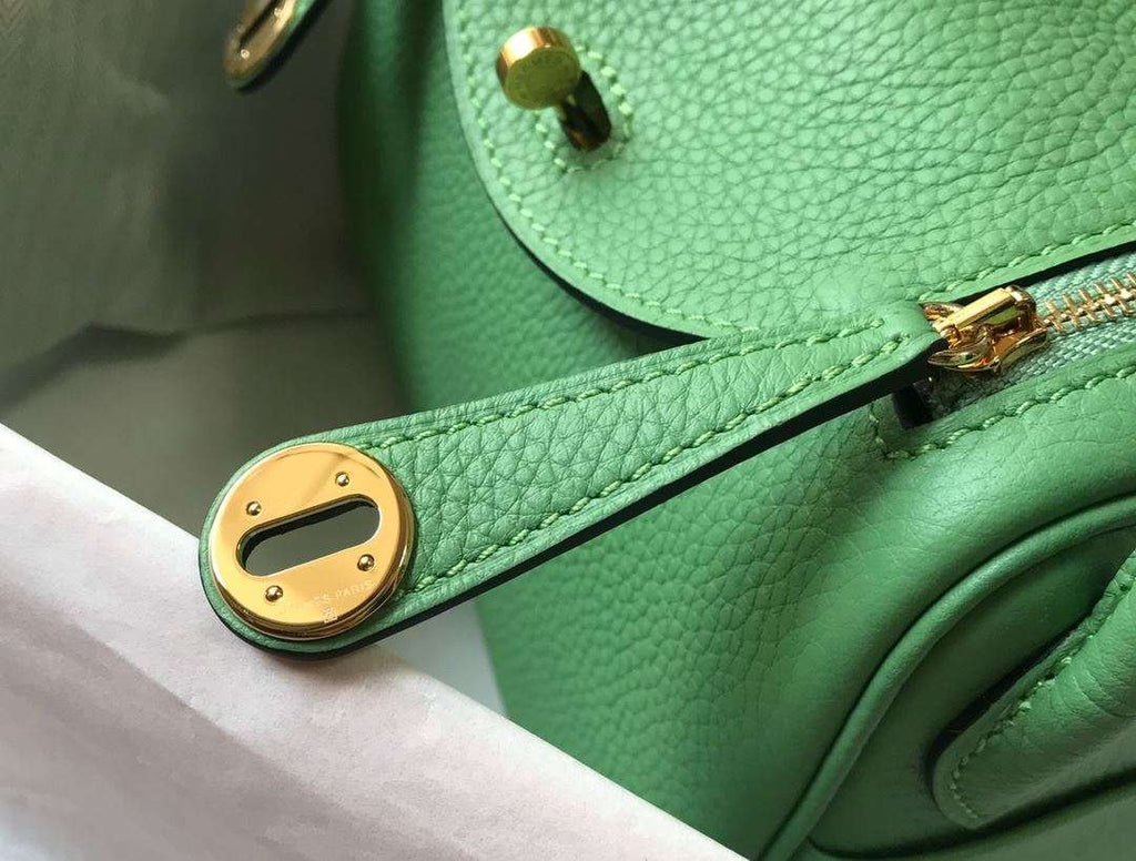 Hermes Lindy Mini Green For Women 19cm / 7.4in