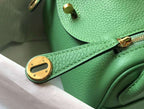 Hermes Lindy Mini Green For Women 19cm / 7.4in