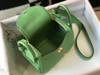 Hermes Lindy Mini Green For Women 19cm / 7.4in