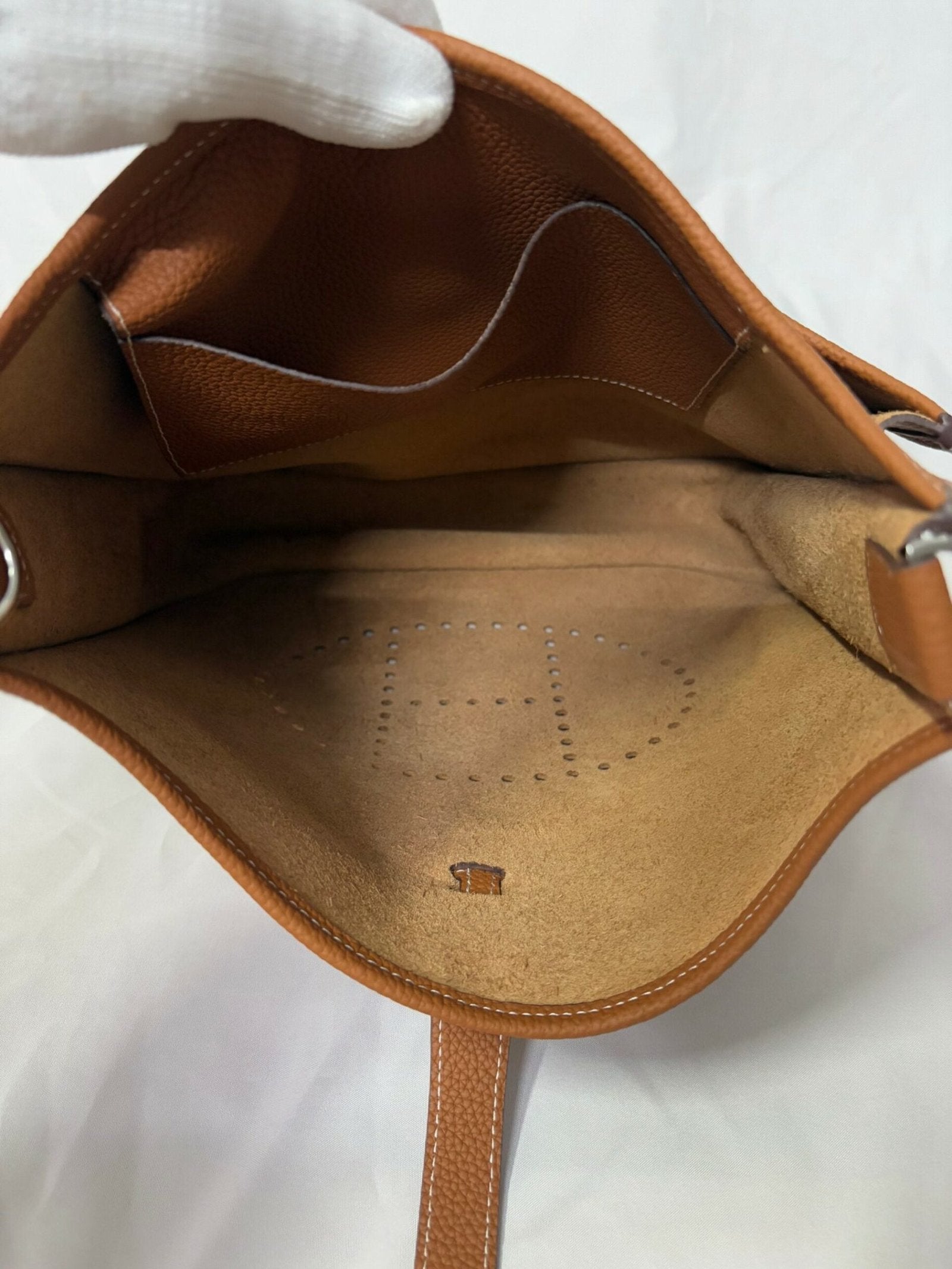 Hermes Evelyne III 29 Bag Brown With Silver-Toned Hardware For Women, Women’s Shoulder And Crossbody Bags 11.4in/29cm