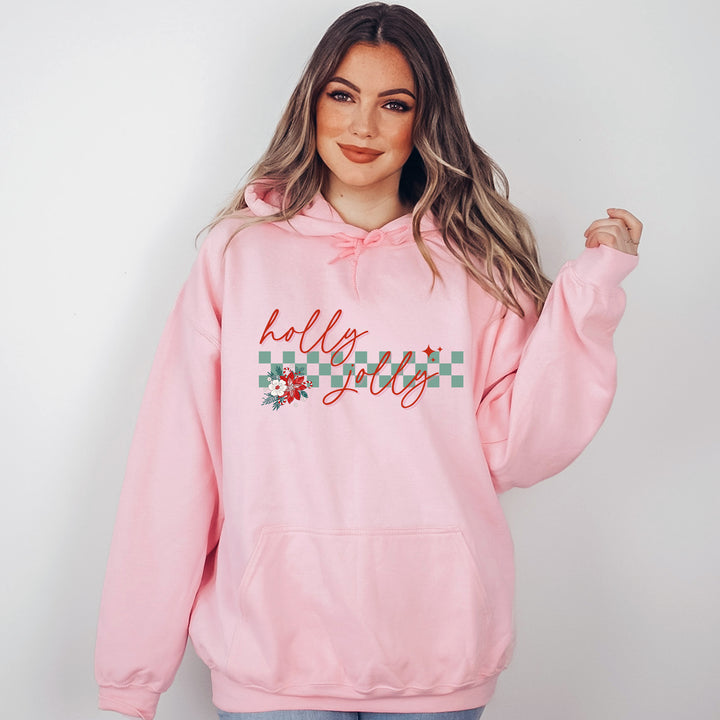 Holly Jolly Fleece Pullover or Hoodie