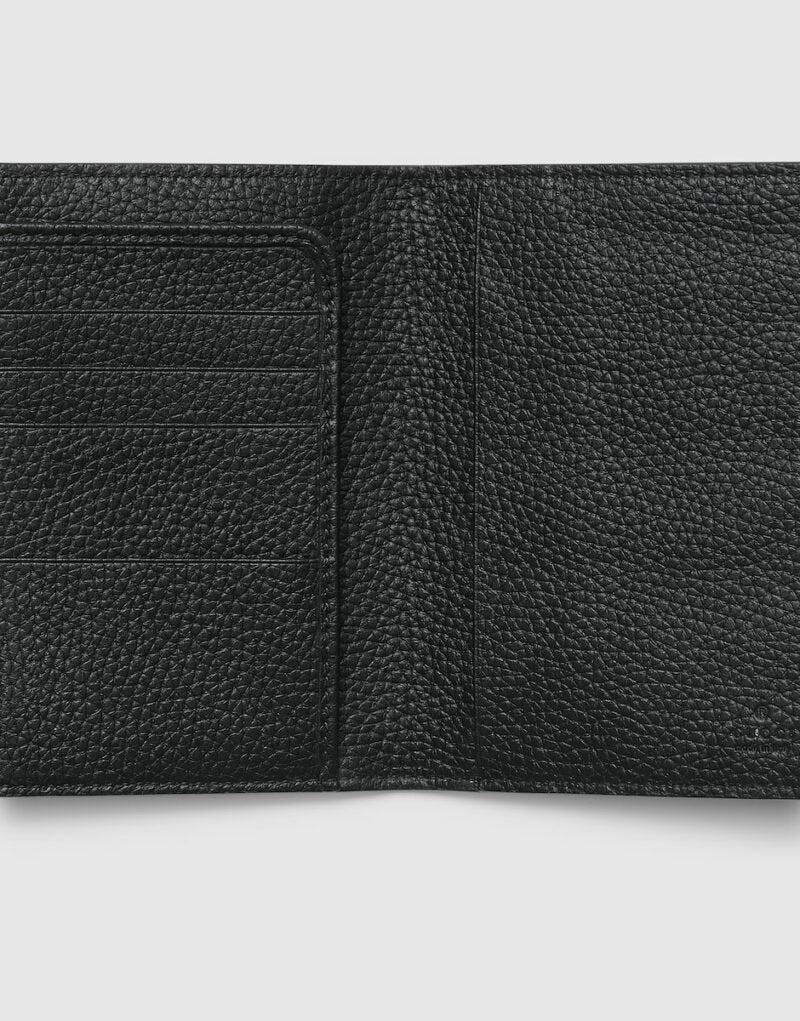 Gucci Jumbo Gg Passport Case Black 7.5in/19cm
