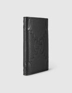 Gucci Jumbo Gg Passport Case Black 7.5in/19cm