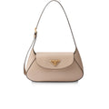 Prada Small Shoulder Bag Beige For Women 9,8in/25cm –