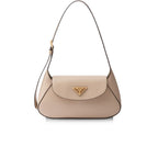 Prada Small Shoulder Bag Beige For Women 9,8in/25cm –