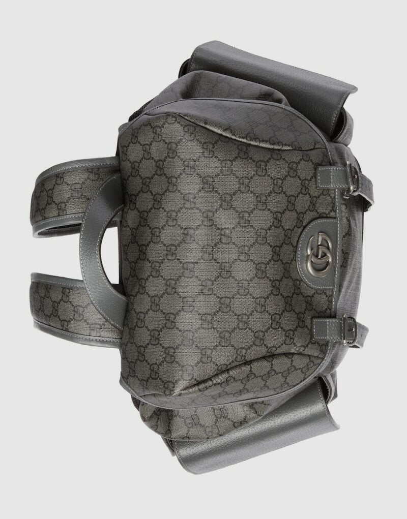 Gucci Ophidia Medium Backpack Grey 15.7 in/ 40 cm