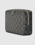 Gucci Ophidia GG Toiletry Case Grey 9.2 in/ 23.5 cm
