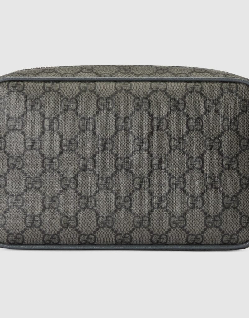 Gucci Ophidia GG Toiletry Case Grey 9.2 in/ 23.5 cm